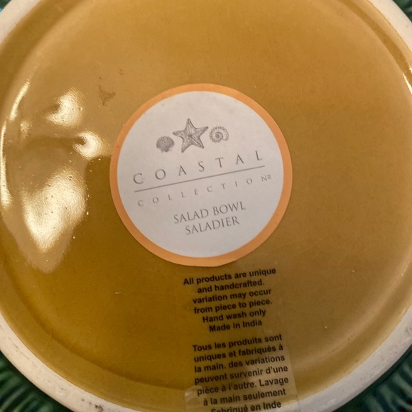 Pineapple Salad Bowl, Large Ceramic Pineapple Bowl, Pineapple Decor - Picture 6 of 15